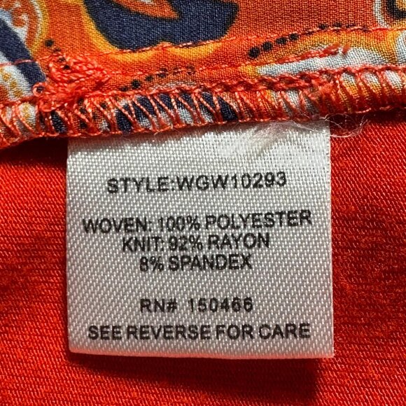 Market & Spruce Womens Paisley Print  Halter Tank Top XL Boho Festival Hippie - Picture 4 of 7